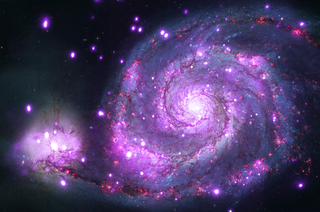 Illustration for article titled Black Holes and Neutron Stars in the Whirlpool Galaxy